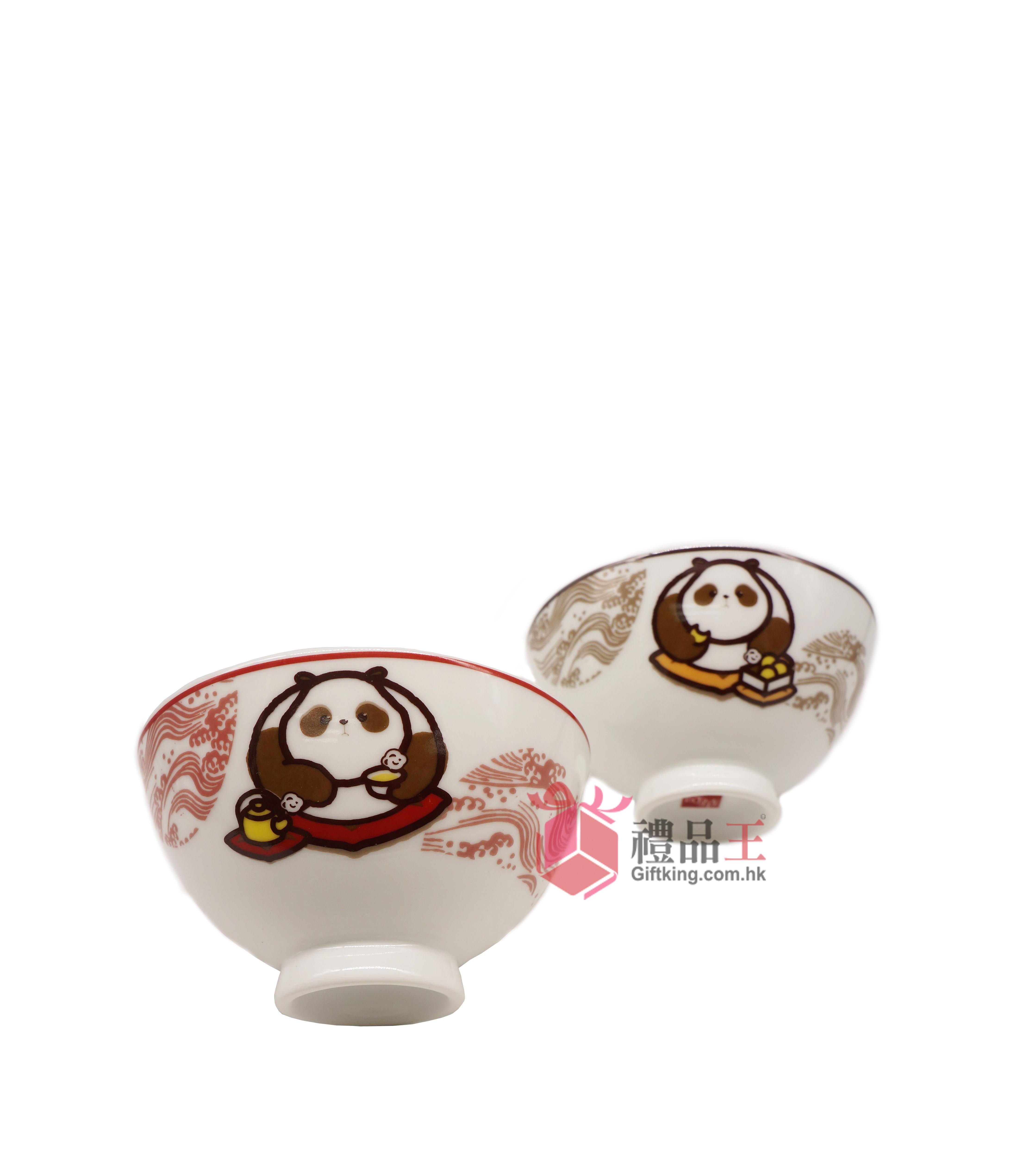 奇華 熊貓陶瓷碗 （家居禮品）