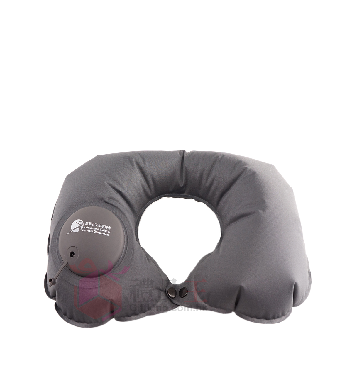 Leisure and Cultural Services Department Blow-Free Portable Neck Pillow (Travel Gift)