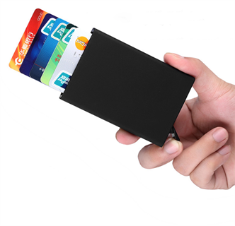 Automatic card holder