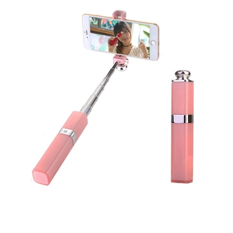 Lipstick selfie stick