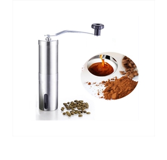 Portable hand coffee grinder