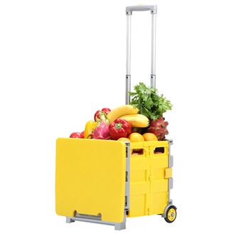 Box folding trolley