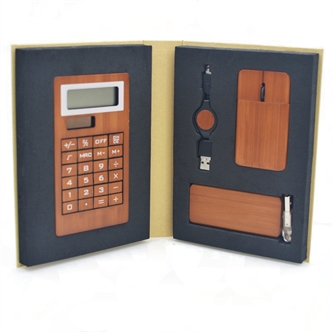 Environmentally friendly electronic stationery set