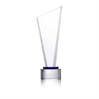 Crystal trophy