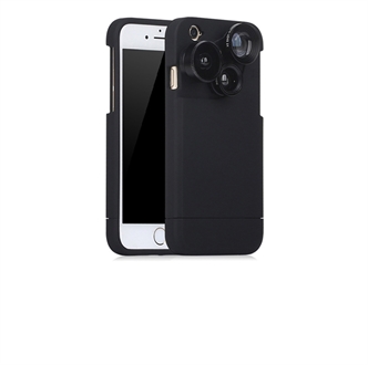 Multi-function mobile phone lens case