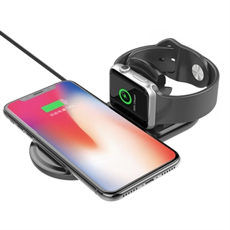 2-in-1 wireless charger