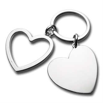 Heart keychain