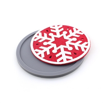 Silicone coaster