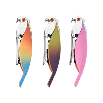 Parrot bottle opener