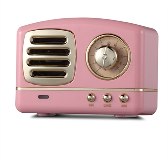 Retro radio speaker