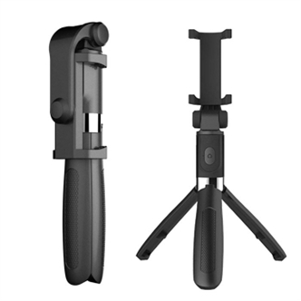 Tripod selfie stick mobile phone holder