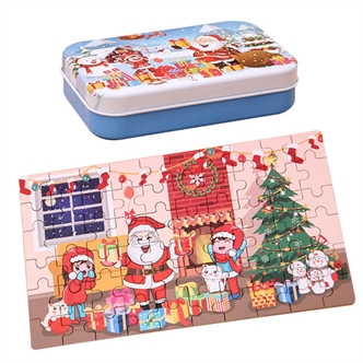 Christmas Puzzle Wooden Jigsaw Puzzle