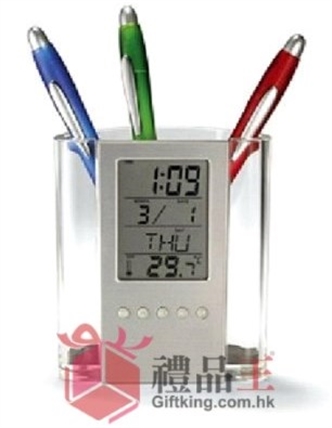 Electronic Calendar Pen Holder