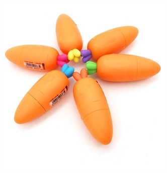 Carrot Shaped Highlighter Pens