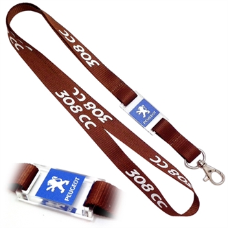 Lanyard with LED badge