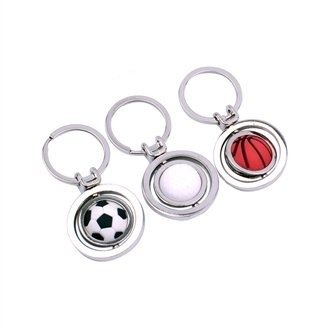 Ball shape keyring