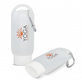 Hand Sanitizer Gel with Carabiner