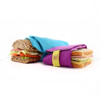 Reuseable sandwich wrap