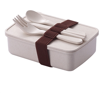 Bamboo fiber lunch box