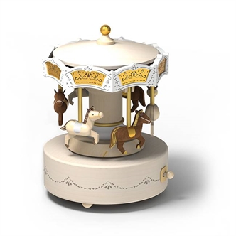 Carousel music box