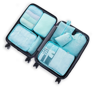 Multi-purpose travel storage bag set