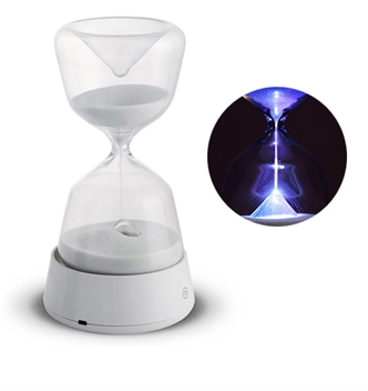 Hourglass night light