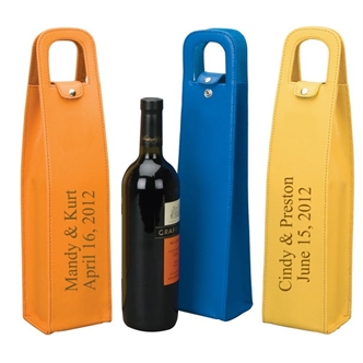 Pu Leather Wine Bag