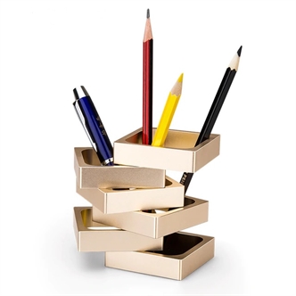 Creative deformation pen holder