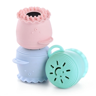 Small octopus facial brush