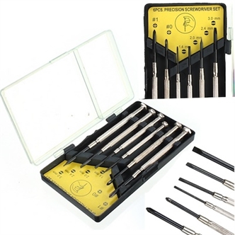 Glasses screwdriver set