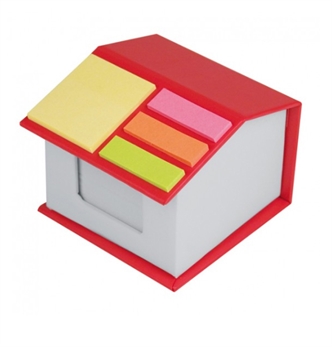 House shaped note box