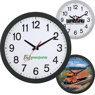 Advertising Wall Clock