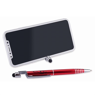 Stylus Ball Pen with Mobile Stand