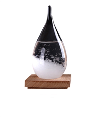 Wood-set Storm Glass