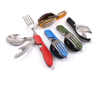 Picnic folding tableware