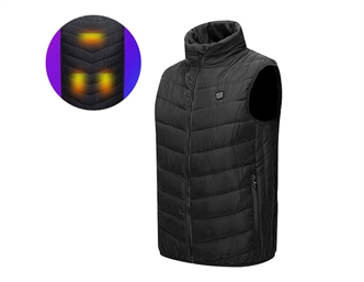 USB heating vest