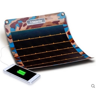 Solar power paper charger