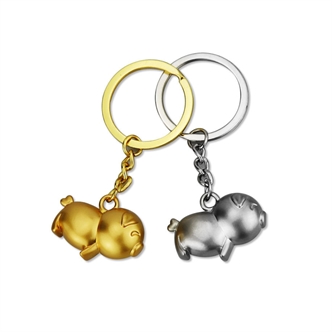 Pig key chain